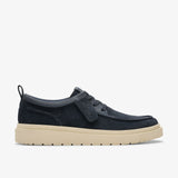 Navy Suede