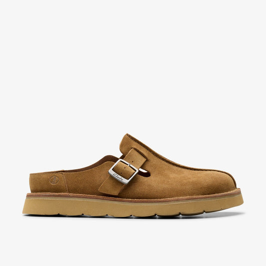 Solsbury Mule Cola Suede