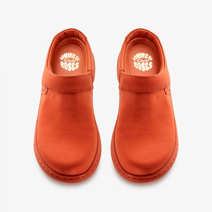 Martine Rose Clog 2 Womens Orange Textile
