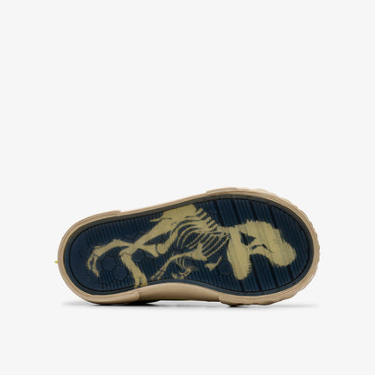 Foxing Stomp Toddler Grey Canvas