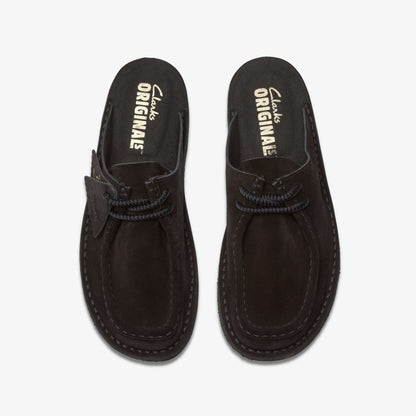 Desert Nomad Mule Black Suede