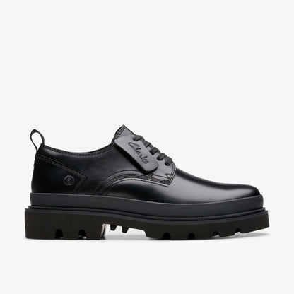 Badell Lace Black Leather