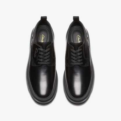Badell Lace Black Leather