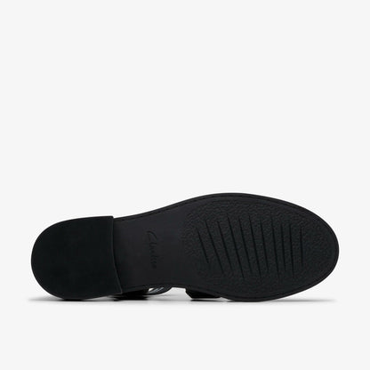 Hana Sun Black Leather
