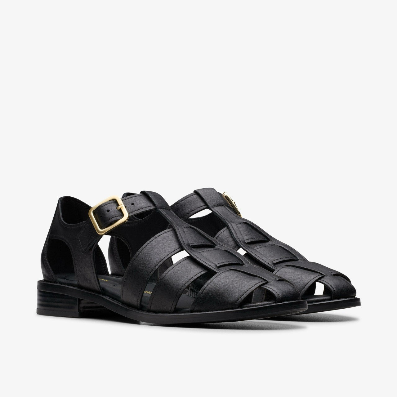 Hana Sun Black Leather