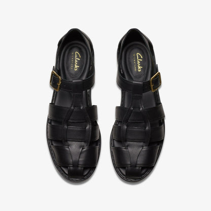 Hana Sun Black Leather