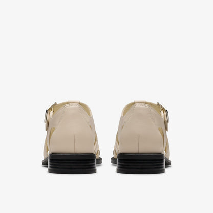 Hana Sun Off White Leather