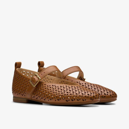 Fawna Jane Tan Leather