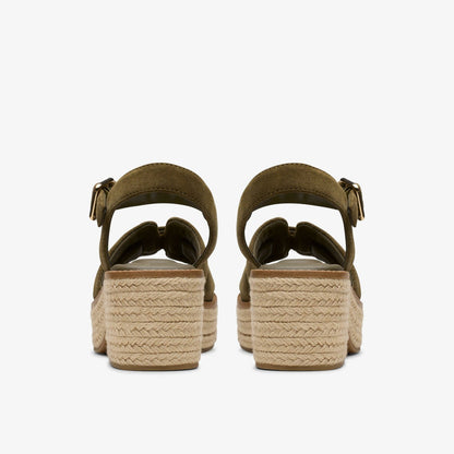 Coledale Strap Dark Olive Suede