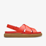 Bright Red Leather