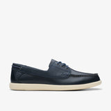 Navy Leather