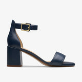 Navy Leather