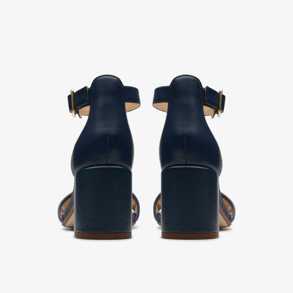 Ezoria Mae Navy Leather
