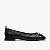 Black Combination Leather