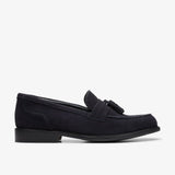 Navy Suede