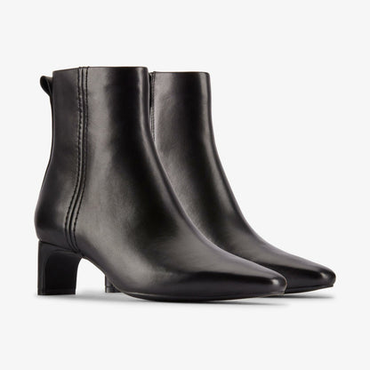 Edina Up Black Leather