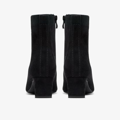 Edina Up Black Suede
