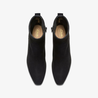 Edina Up Black Suede