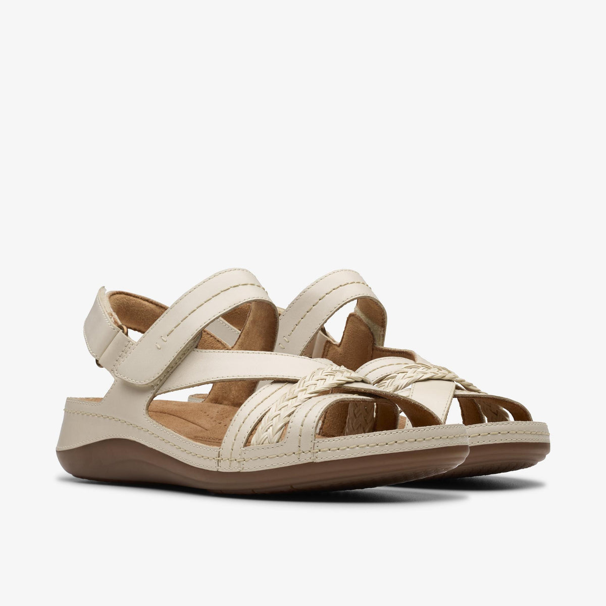 Cecily Strap Cream Leather - US 1493