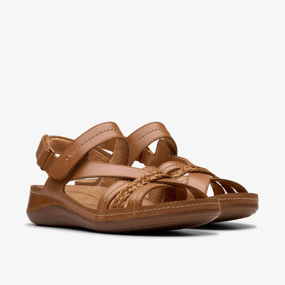 Cecily Strap Tan Combination - US 4161
