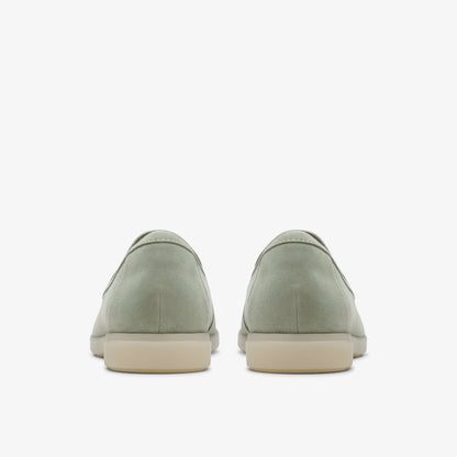 Narini Edge Light Green Suede