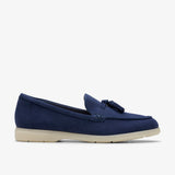 Navy Suede