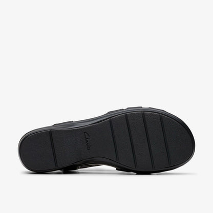 Tuleah Cross Black Leather