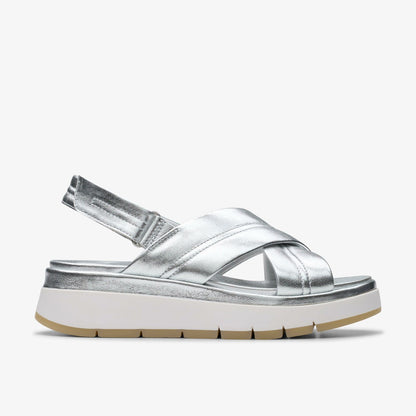 Tuscan Cross Silver Leather