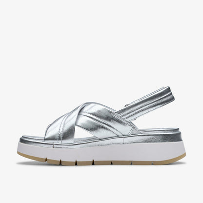 Tuscan Cross Silver Leather