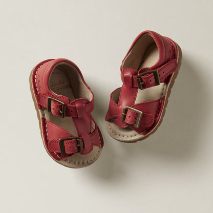 Playsun Toddler Red Leather