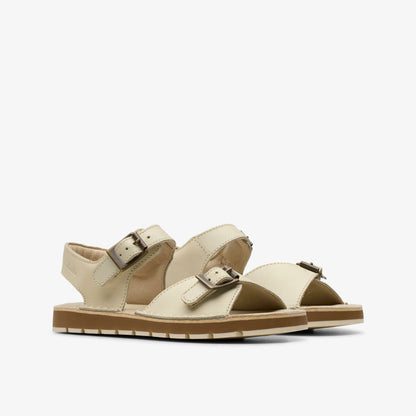 Playsun Kid Off White Leather