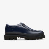 Navy Leather