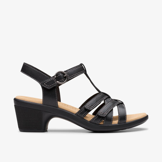 Emily 2 Rose Black Leather - US 7230