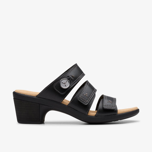 Emily 2 Adella Black Leather - US 3346
