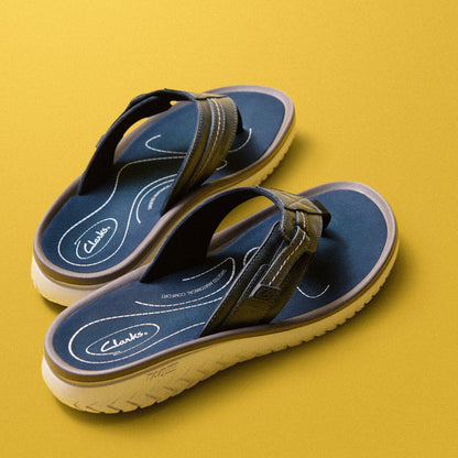 Wesley Sun Navy Leather