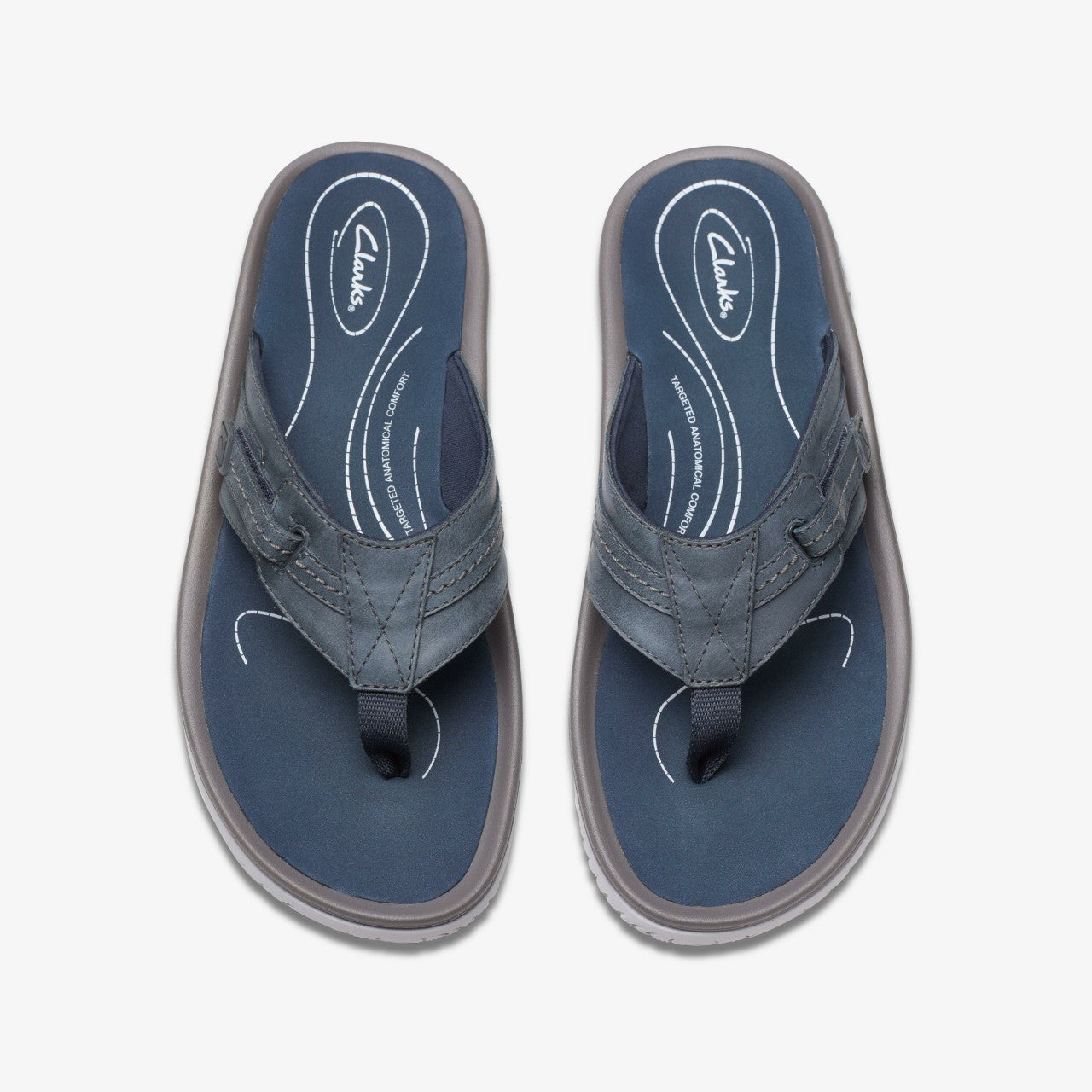 Wesley Sun Navy Leather