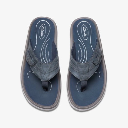Wesley Sun Navy Leather