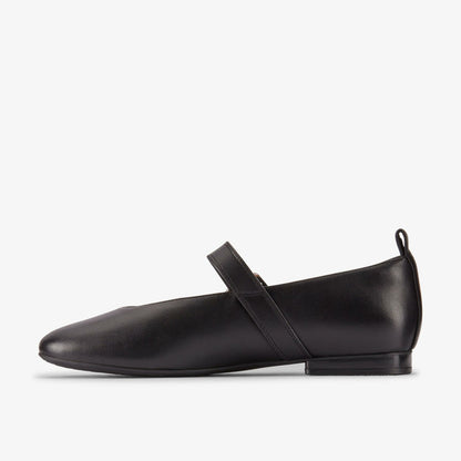 Fawna Bar Black Leather