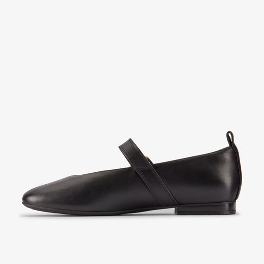 Fawna Bar Black Leather