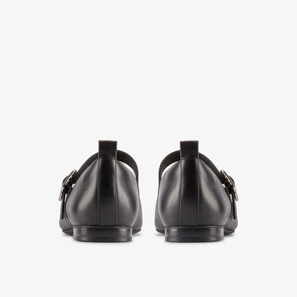 Fawna Bar Black Leather