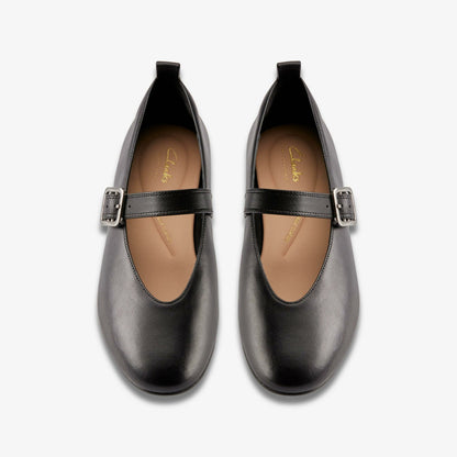 Fawna Bar Black Leather