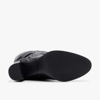 Freva 85 Slouch Black Leather