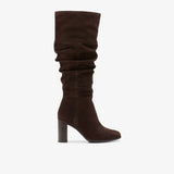 Dark Brown Suede