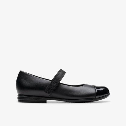 Finja Gem Kid Black Leather