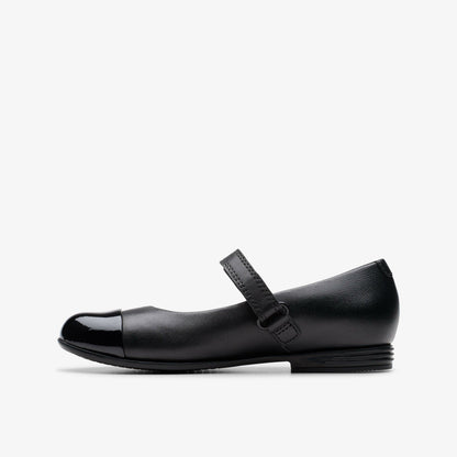 Finja Gem Kid Black Leather