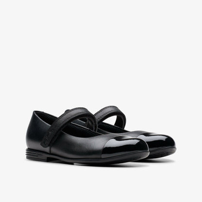 Finja Gem Kid Black Leather
