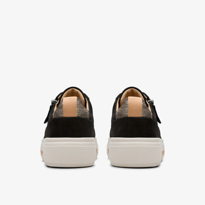Hollyhock Zip Black Nubuck