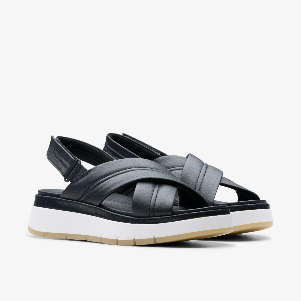 Tuscan Cross Black Leather