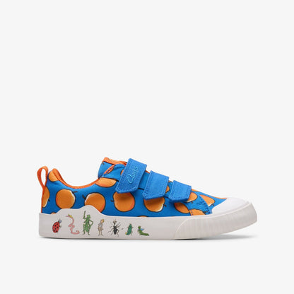 Roald Dahl James & the Giant Peach Foxing Air Kid Blue Canvas