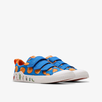 Roald Dahl James & the Giant Peach Foxing Air Kid Blue Canvas